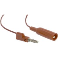 Mueller Banana Plug 20 Awg Pvc Red 105 &Deg C 41&Frasl 36 BU Series