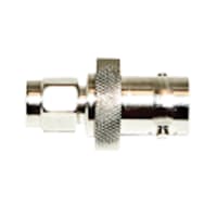 Mueller Adapter, RF, BNC Jack-SMA Plug, STR, Body:NiPLDBrass, 50Ohm, PTFE, Cnt:GoldPLDBeCu