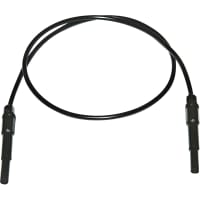 Mueller 4 mm Test lead, 20A, 1000V, Black, 30cm Lead Length