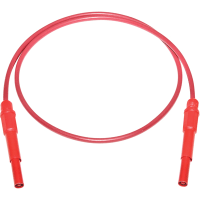 Mueller 4 mm Test lead, 20A, 1000V, Red, 30cm Lead Length