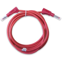 Mueller Coolflex45 Retractable Bannana Test Lead 3Ft. Red