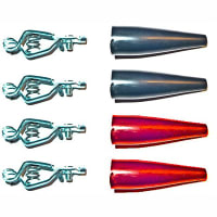 Mueller 8 Items: BU-45, BU-47-0, BU-47-2 Clips, Retail Pack