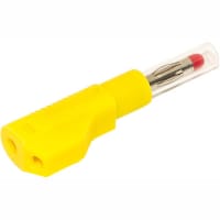 Mueller RETRACTABLE BANANA PLUG YELLOW