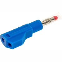 Mueller RETRACTABLE BANANA PLUG BLUE