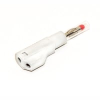 Mueller RETRACTABLE BANANA PLUG WHITE