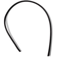 Mueller Hook-Up Wire, 18AWG, BC, Stranded, Black Silicone Jkt, 22Amp