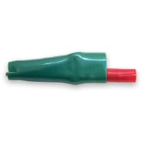 Mueller Aligator Clip Nickel-Plated Steel Contact 10A Green BU Series