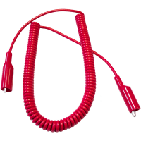 Mueller Red Insulated Alligator Clips on Both Ends