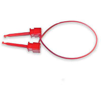 Mueller Red Mini-Plunger Clip on Both Ends, 12" 20G PVC