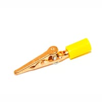 Mueller Yellow Alligator Copper Clip Acetate Handle - 10 Amp