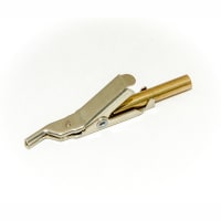 Mueller Test Clip, Nickel-Silver, small, Spike & banana jack