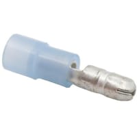 Mueller Interconnect Terminal, 16-14 Nylon Insulated .157 Bullet Male Quick Connect