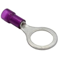 Mueller Interconnect Terminal, 22-18 Nylon Insulated 3/8 Ring Terminal