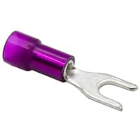 Mueller Interconnect Terminal, 22-18 Nylon Insulated numb.6 Spade