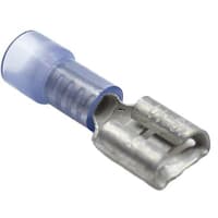 Mueller Interconnect Terminal, 16-14 Nylon Insulated .250 X 0.032 Female Quick Connect