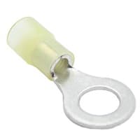 Mueller Interconnect Terminal, 12-10 Nylon Insulated 5/16 Ring Terminal