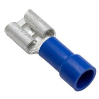 Mueller Interconnect Terminal, 16-14 Viynl Insulated .250 X 0.032 Female Quick Connect