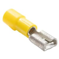 Mueller Interconnect Terminal, 12-10 Viynl Insulated .250 X 0.32 Female Quick Connect