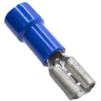 Mueller Interconnect Terminal, 16-14 Viynl Insulated .187 x 0.20 Female Quick Connect