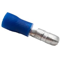 Mueller Interconnect Terminal, 16-14 Viynl Insulated .157 Male Bullet