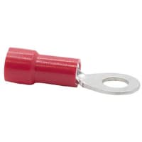 Mueller Interconnect Terminal, 22-18 Viynl Insulated numb.8 RingTerminal