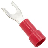 Mueller Interconnect Terminal, 22-18 Viynl Insulated numb.8 Spade