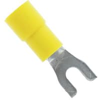 Mueller Interconnect Terminal, 12-10 Viynl Insulated numb.6 Spade