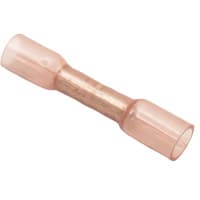 Mueller Interconnect Terminal, 22-18 Heat Shrink Nyax Butt Connector - Long