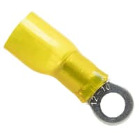 Mueller Interconnect Terminal, 12-10 Heat Shrink Nyax numb.10 Ring Terminal