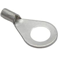 Mueller Interconnect Terminal, 22-18 Uninsulated numb.10 Ring terminal - Brazed Seam