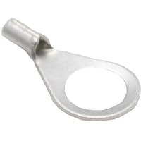 Mueller Interconnect Terminal, 22-18 Uninsulated 5/16 Ring terminal - Brazed Seam