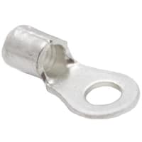 Mueller Interconnect Terminal, 12-10 Uninsulated numb.8 Ring terminal - Brazed Seam