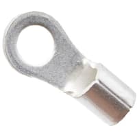 Mueller Interconnect Terminal, 12-10 Uninsulated numb.10 Ring terminal - Brazed Seam