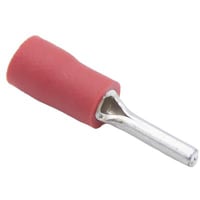 Mueller Interconnect Terminal, 22-18 Viynl Insulated Pin Terminal - UL