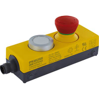 Murrelektronik e-Stop W/ 2 + opening, contacts in a IP65 Encl., 1 push button W/ 1 NO