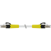 Murrelektronik RJ45male0/RJ45male0Cabinet-Line, Gigabit, FRNC/LS0H4x2xAWG26shieldedgr3m