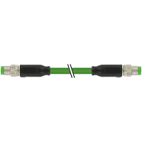 Murrelektronik M8male0/M8male0, shielded, EC, PUR1x4xAWG26shieldedgnUL/CSA+dragchain10m