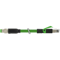 Murrelektronik M8male0/RJ45male0shieldedEC, PUR1x4xAWG26shieldedgnUL/CSA+dragchain5m