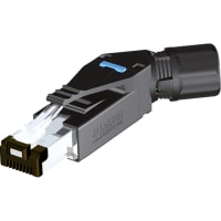 Murrelektronik Connector, RJ45 Pro male field-wirable, 45deg, shielded, IDC, 4-pin, 4.5-9mm