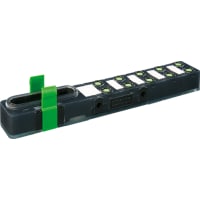 Murrelektronik Terminal block, Exact8 distribution box, 10x M8 ports, 3-pin, basic housing