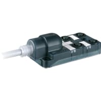 Murrelektronik Cable, distribution box, 4xM12, 4pin, moulded CBL, 4x 0.34+3x 0.75, 5.0m