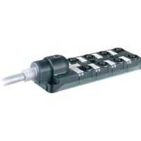 Murrelektronik Cable, distribution box, 8x M12, 4pin, moulded CBL, 8x 0.34+3x 0.75, 3.0m