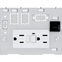 Murrelektronik Enclosure Accessory, dbl combi insert 2X NEMA 5-15 GFCI + 1x 3A fuse