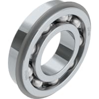 Nachi Bearings Ball Bearing, 6000 SERIES DEEP GROOVE RADIAL BALL BEARING W/SNAP