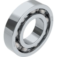 Nachi Bearings Ball Bearing, 6300 SERIES DEEP GROOVE RADIAL BALL BEARING W/SNAP