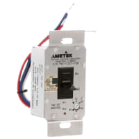 NCC Timer Fan and Light Switch Black 120VAC, TNC Series