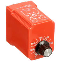 NCC Time Delay Relay, 10 A, 3 to 300 Sec., 8-Pin Octal, Plug In, DPDT, T1 Series