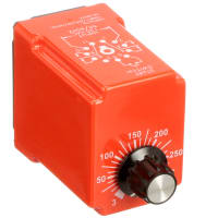 NCC Relay, Time Delay, 10 A, 3 to 300 Sec., 120 VAC, 3 VA (Max.), 11 Pin Plug, DPDT