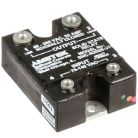 NCC Solid State Relay, 70-140 V, SPST-NC, 25A/300VAC, Random Turn-On, SNC Series