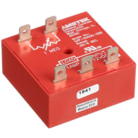 NCC Timer, Interval, 0.25-5Sec, Solid State, SPST-NO, 1A, 12VDC, Pnl Mnt, Q4F Series